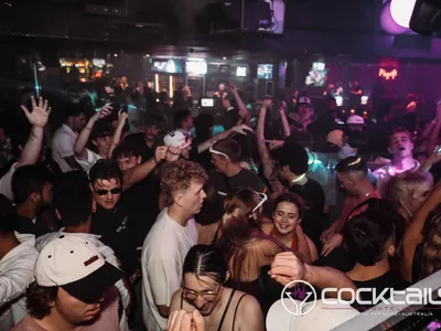 A professional photo of guests enjoying themselves at Cocktails Nightclub from our gallery.