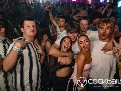 A professional photo of guests enjoying themselves at Cocktails Nightclub from our gallery.