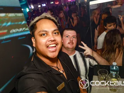 A professional photo of guests enjoying themselves at Cocktails Nightclub from our gallery.