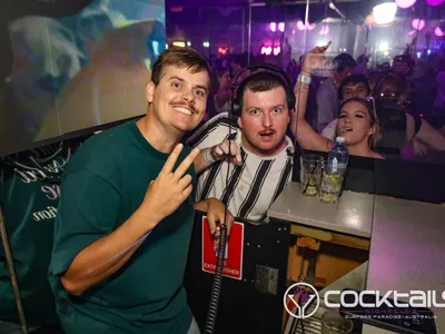 A professional photo of guests enjoying themselves at Cocktails Nightclub from our gallery.