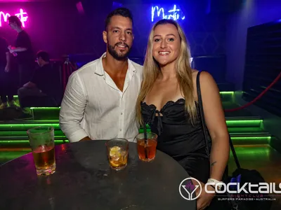 A professional photo of guests enjoying themselves at Cocktails Nightclub from our gallery.