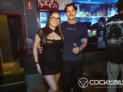 A professional photo of guests enjoying themselves at Cocktails Nightclub from our gallery.