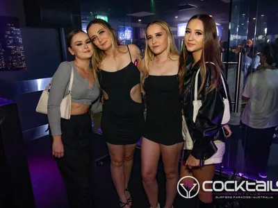 A professional photo of guests enjoying themselves at Cocktails Nightclub from our gallery.