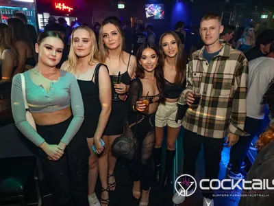 A professional photo of guests enjoying themselves at Cocktails Nightclub from our gallery.