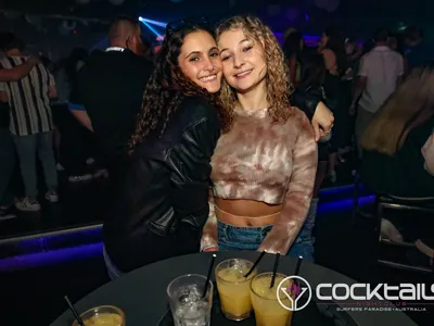 A professional photo of guests enjoying themselves at Cocktails Nightclub from our gallery.