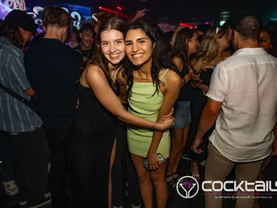 A professional photo of guests enjoying themselves at Cocktails Nightclub from our gallery.