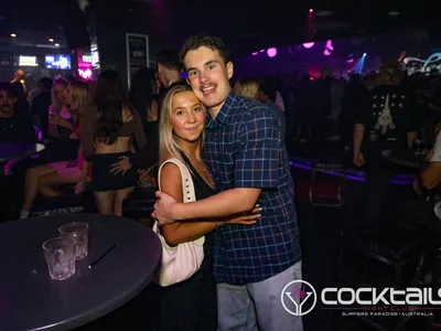 A professional photo of guests enjoying themselves at Cocktails Nightclub from our gallery.