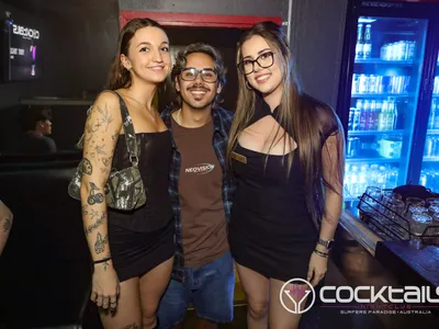 A professional photo of guests enjoying themselves at Cocktails Nightclub from our gallery.