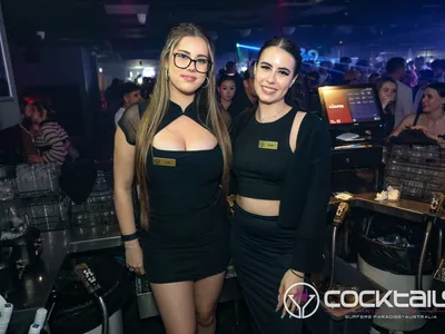 A professional photo of guests enjoying themselves at Cocktails Nightclub from our gallery.