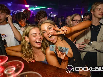 A professional photo of guests enjoying themselves at Cocktails Nightclub from our gallery.