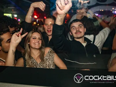 A professional photo of guests enjoying themselves at Cocktails Nightclub from our gallery.