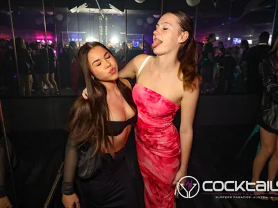 A professional photo of guests enjoying themselves at Cocktails Nightclub from our gallery.