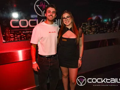 A professional photo of guests enjoying themselves at Cocktails Nightclub from our gallery.