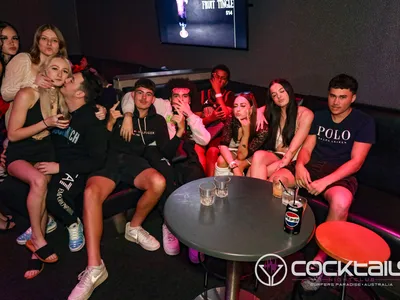 A professional photo of guests enjoying themselves at Cocktails Nightclub from our gallery.