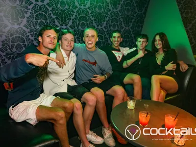 A professional photo of guests enjoying themselves at Cocktails Nightclub from our gallery.