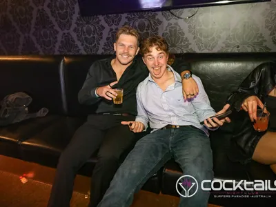 A professional photo of guests enjoying themselves at Cocktails Nightclub from our gallery.