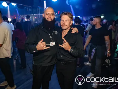 A professional photo of guests enjoying themselves at Cocktails Nightclub from our gallery.