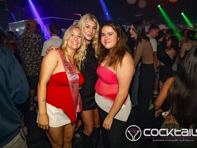 A professional photo of guests enjoying themselves at Cocktails Nightclub from our gallery.