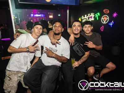 A professional photo of guests enjoying themselves at Cocktails Nightclub from our gallery.