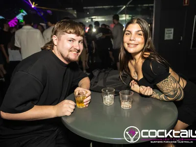 A professional photo of guests enjoying themselves at Cocktails Nightclub from our gallery.