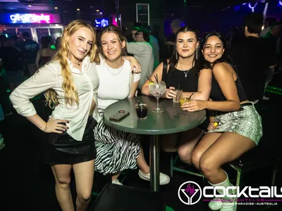 A professional photo of guests enjoying themselves at Cocktails Nightclub from our gallery.