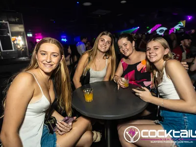 A professional photo of guests enjoying themselves at Cocktails Nightclub from our gallery.