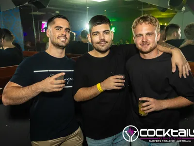 A professional photo of guests enjoying themselves at Cocktails Nightclub from our gallery.