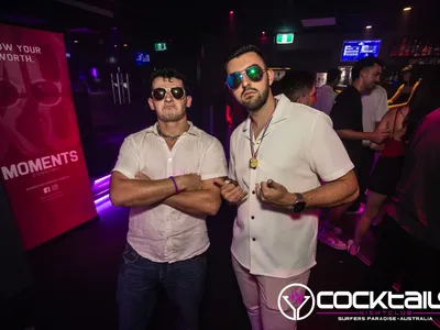 A professional photo of guests enjoying themselves at Cocktails Nightclub from our gallery.