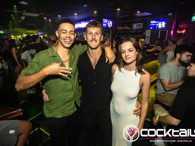 A professional photo of guests enjoying themselves at Cocktails Nightclub from our gallery.