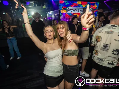 A professional photo of guests enjoying themselves at Cocktails Nightclub from our gallery.