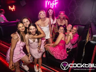 A professional photo of guests enjoying themselves at Cocktails Nightclub from our gallery.