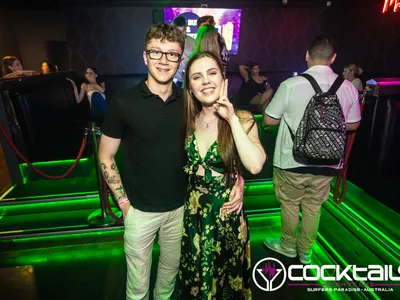 A professional photo of guests enjoying themselves at Cocktails Nightclub from our gallery.