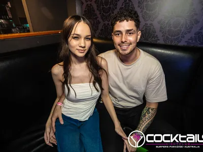 A professional photo of guests enjoying themselves at Cocktails Nightclub from our gallery.