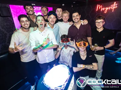 A professional photo of guests enjoying themselves at Cocktails Nightclub from our gallery.