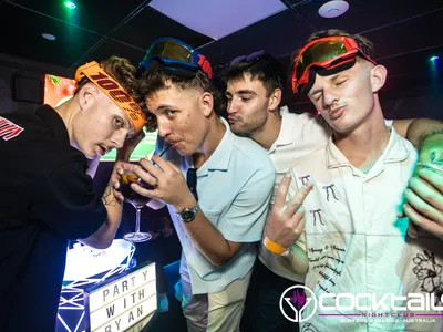 A professional photo of guests enjoying themselves at Cocktails Nightclub from our gallery.