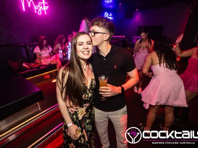 A professional photo of guests enjoying themselves at Cocktails Nightclub from our gallery.