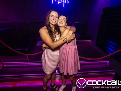 A professional photo of guests enjoying themselves at Cocktails Nightclub from our gallery.