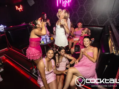 A professional photo of guests enjoying themselves at Cocktails Nightclub from our gallery.