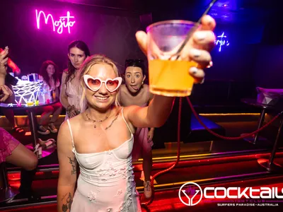 A professional photo of guests enjoying themselves at Cocktails Nightclub from our gallery.