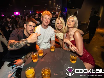 A professional photo of guests enjoying themselves at Cocktails Nightclub from our gallery.