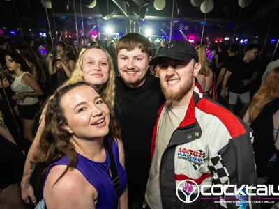 A professional photo of guests enjoying themselves at Cocktails Nightclub from our gallery.