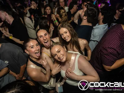 A professional photo of guests enjoying themselves at Cocktails Nightclub from our gallery.