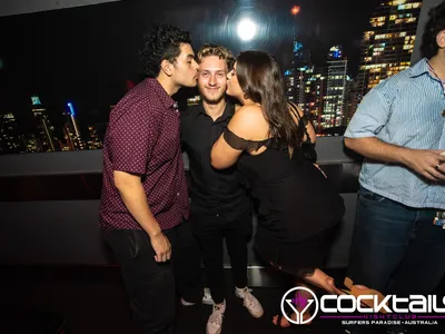 A professional photo of guests enjoying themselves at Cocktails Nightclub from our gallery.