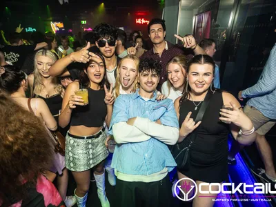 A professional photo of guests enjoying themselves at Cocktails Nightclub from our gallery.