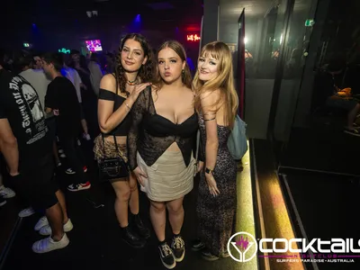 A professional photo of guests enjoying themselves at Cocktails Nightclub from our gallery.