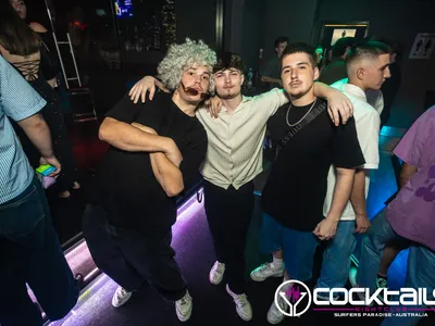 A professional photo of guests enjoying themselves at Cocktails Nightclub from our gallery.