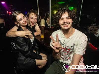 A professional photo of guests enjoying themselves at Cocktails Nightclub from our gallery.