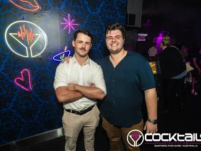 A professional photo of guests enjoying themselves at Cocktails Nightclub from our gallery.