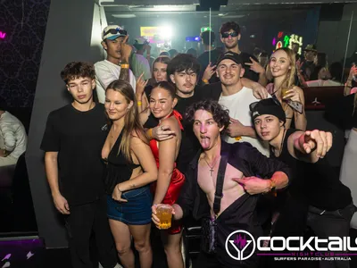 A professional photo of guests enjoying themselves at Cocktails Nightclub from our gallery.