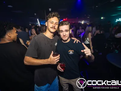 A professional photo of guests enjoying themselves at Cocktails Nightclub from our gallery.